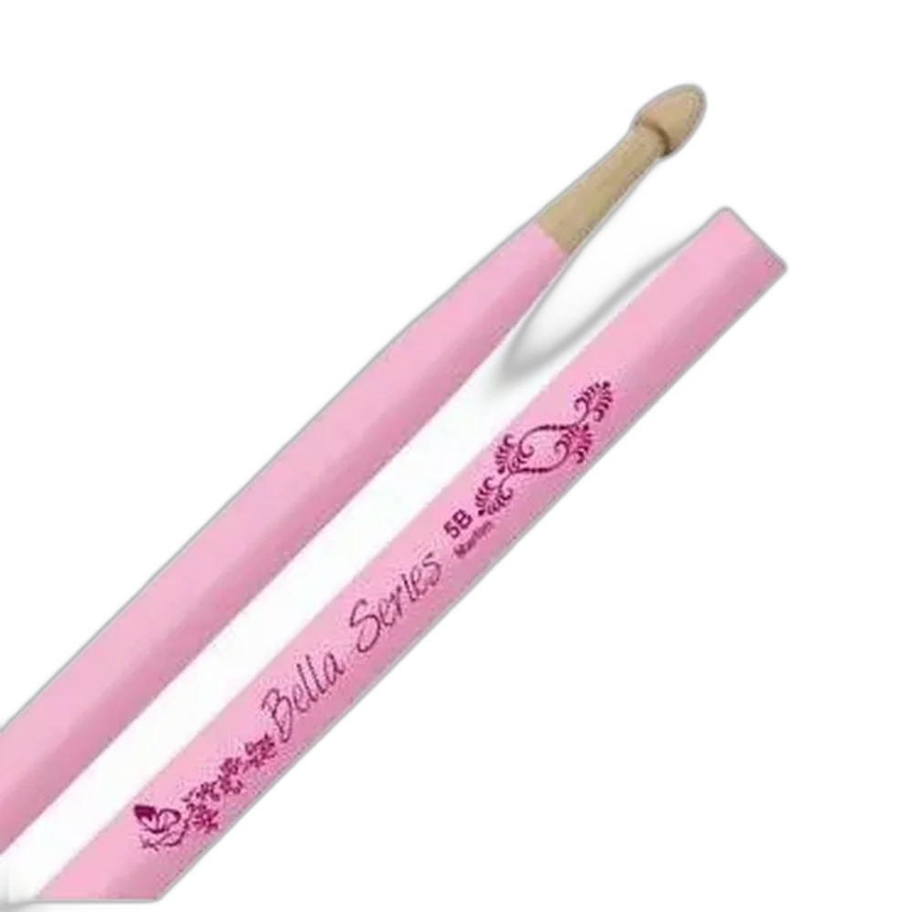 Baqueta Liverpool Bella Series Marfim Padrão 5B Rosa LB-5BM com Ponta de Madeira