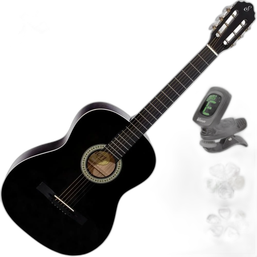 Violão Acústico Giannini Clássico Aço S-14 BK + KIT7