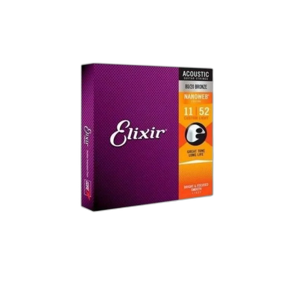 Encordoamento p/ Violao.011 Nanoweb 11027 Elixir