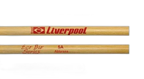 Baqueta para Bateria Ecobio 5A Ponta Madeira Liverpool