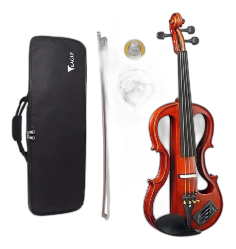 Violino Eagle Evk744/ev650 Vazado Elétrico 3controles Z/! Import
