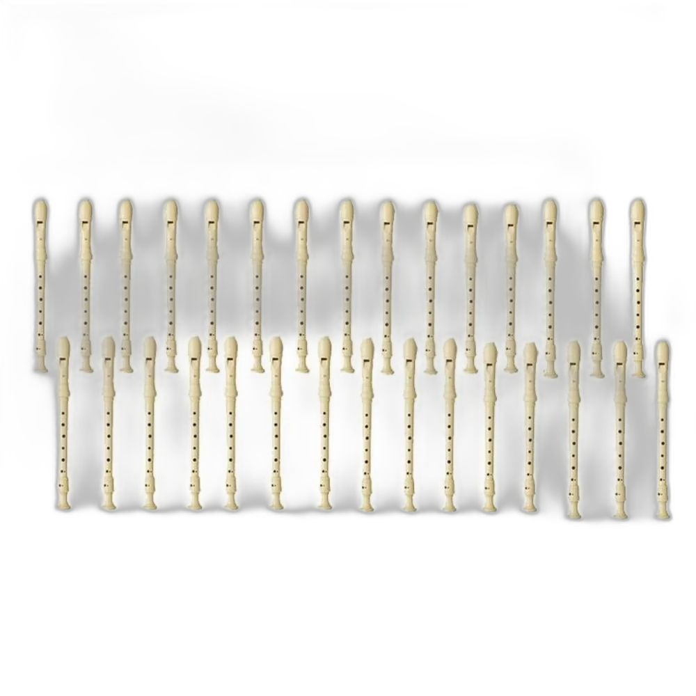 Kit 30 Flautas Soprano Barroca YRS24B - Yamaha