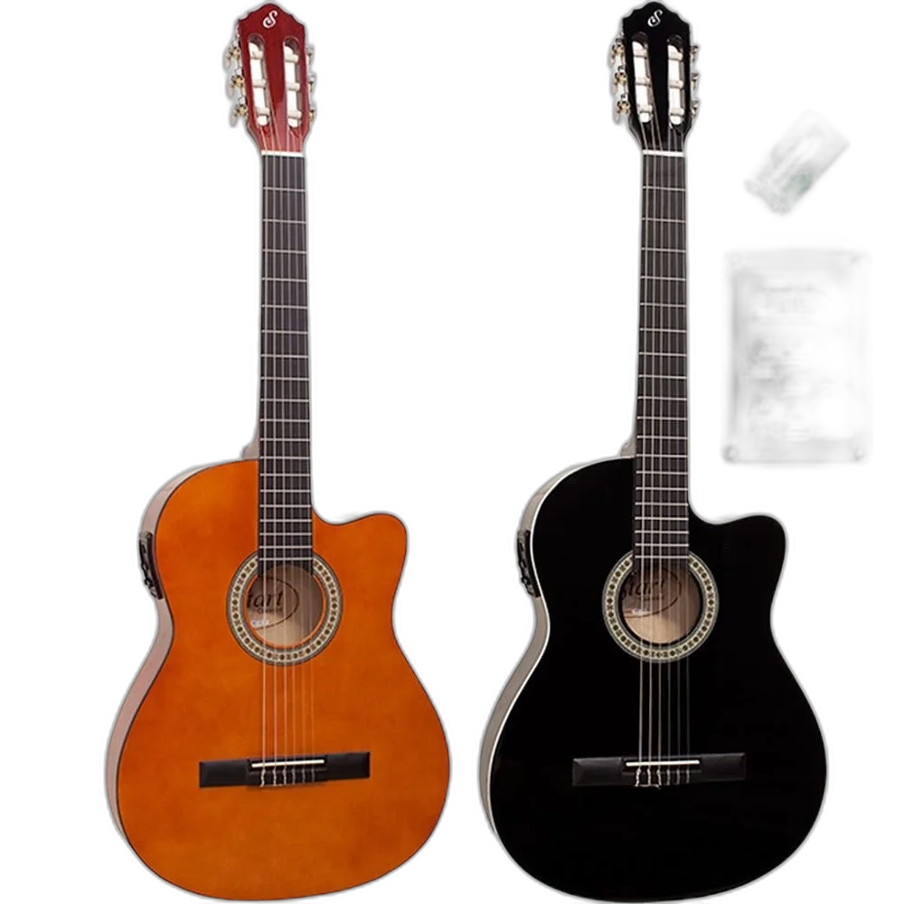 Violão Flat Eletroacústico Eq 3 Bandas Nylon Nf14 Giannini