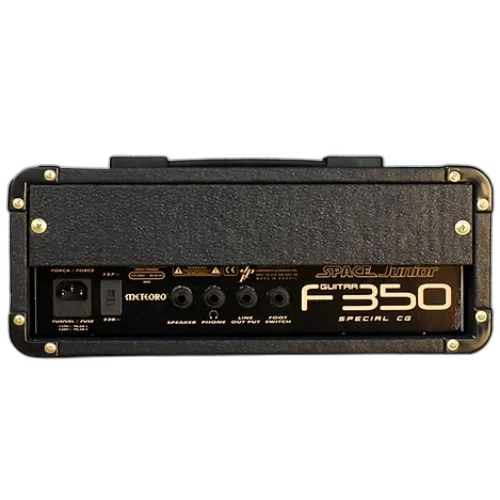 Cabeçote Meteoro Space Junior F350 Faiska Signature 30W RMS para Guitarra com Drive Reverb EQ Completo (Agudos, Médios, Graves) Saídas para Fones Linha e Caixa Externa Entrada para Footswitch