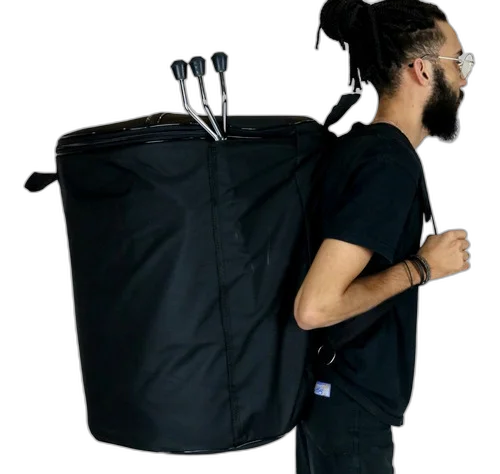 Capa Acolchoada Para Surdo 18 Polegadas X60 Nylon Extra Luxo