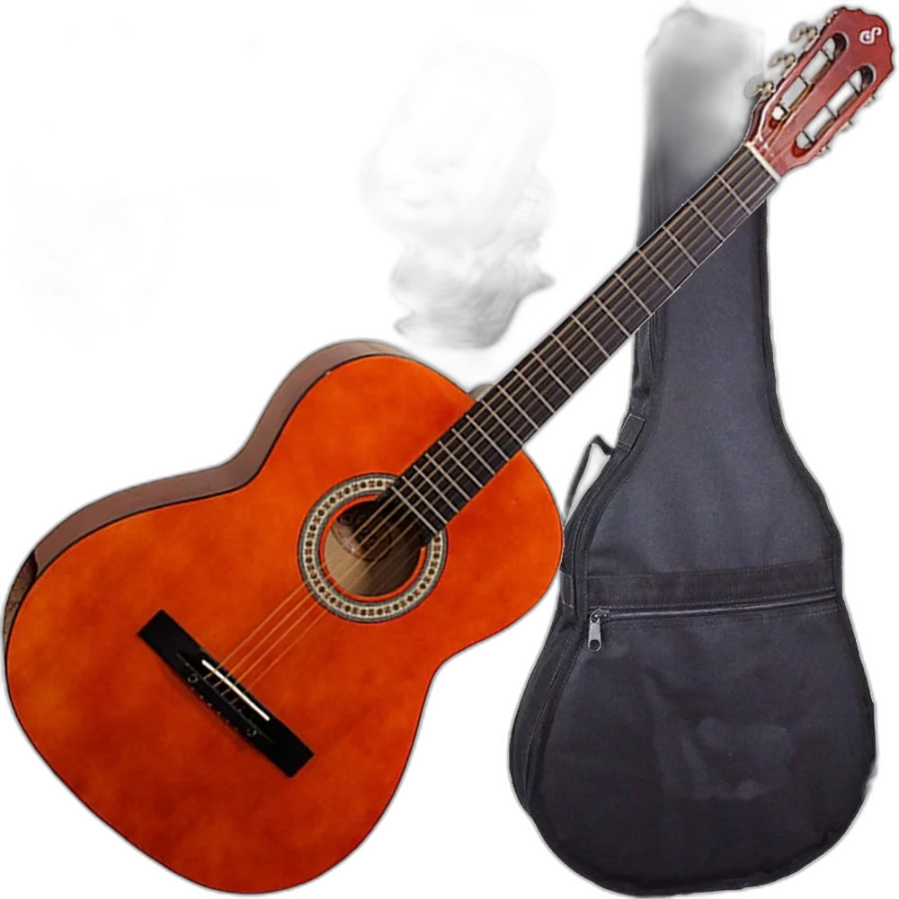 Kit Violão Giannini Acústico Aço c/ Capa Afinador S14 Nt