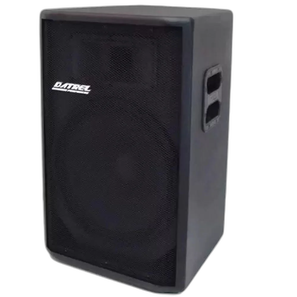 Caixa De Som Ativa Datrel AT15-300 300W 15 Pol Bivolt Preta