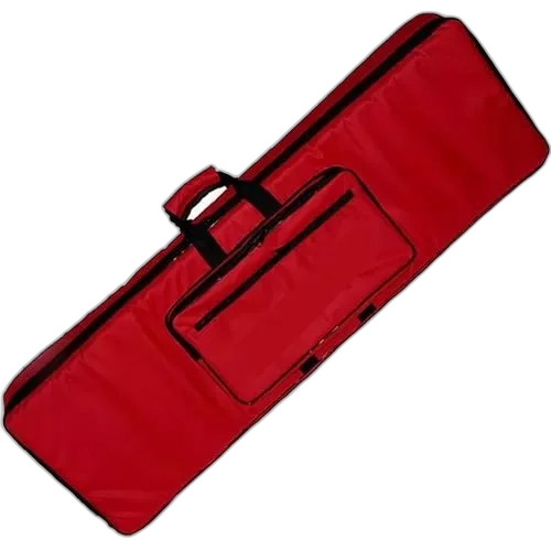 Capa Bag P/ Teclado Roland 5/8 Acolchoada Luxo Yamaha Casio - 5/8 - vermelha
