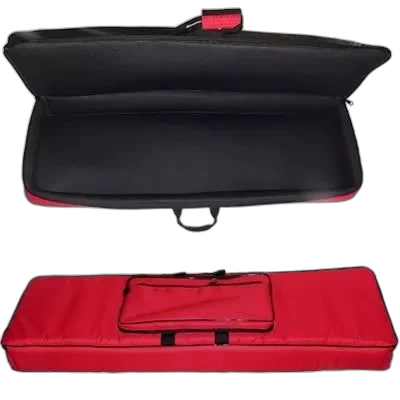 Capa Bag P/ Teclado Roland 5/8 Acolchoada Luxo Yamaha Casio - 5/8 - vermelha
