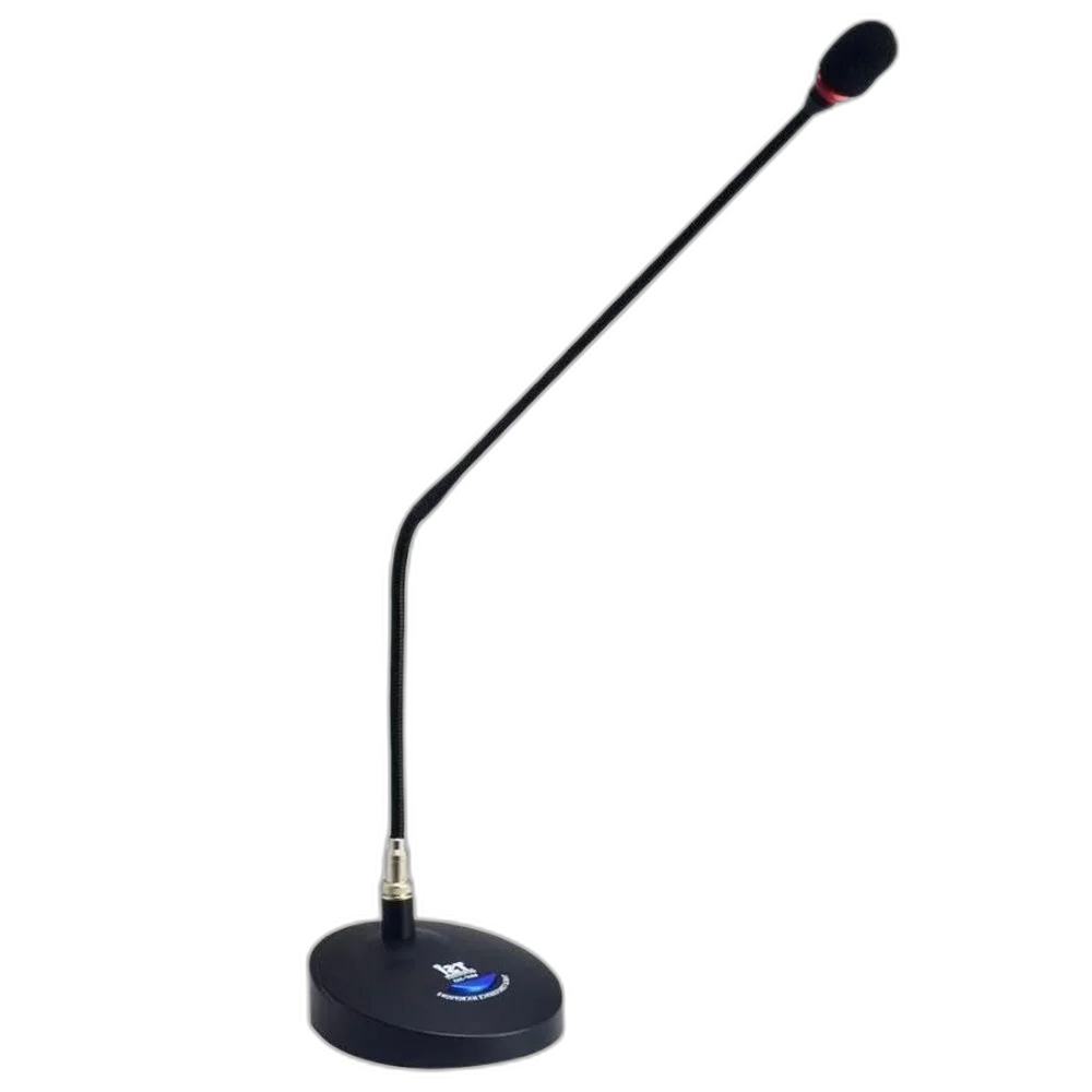 Microfone de Mesa Gooseneck Com Base MMF-303 - TSI