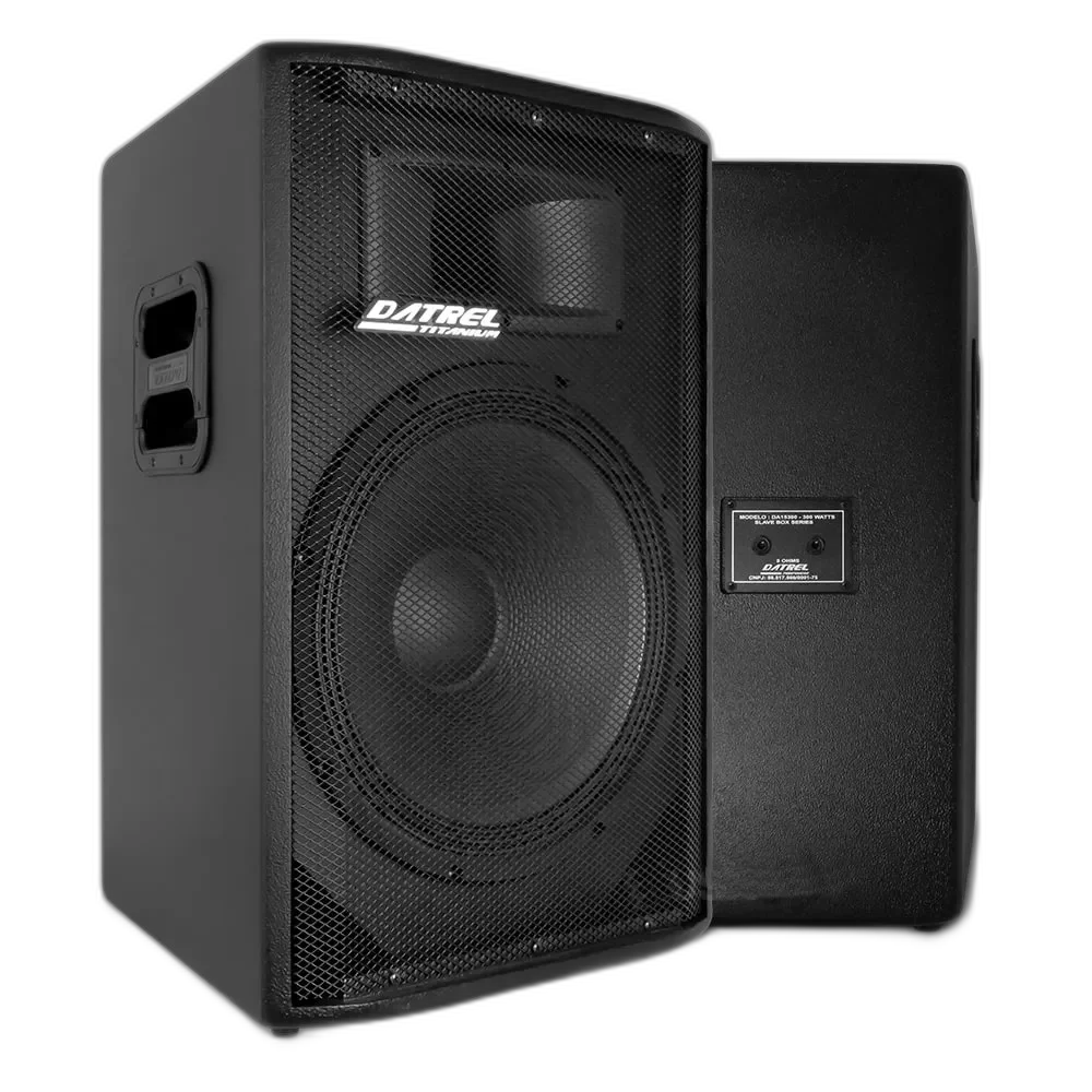 Caixa de Som Passiva Falante 15" 300w Rms Titanium DA15-300 TI - Datrel