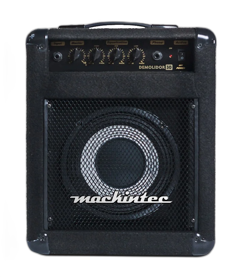 Amplificador Mackintec Demolidor 30 Baixo 30W Cor Preto