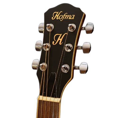 Violão Elétrico Hofma HMF-240 STNT Natural Fosco Aço