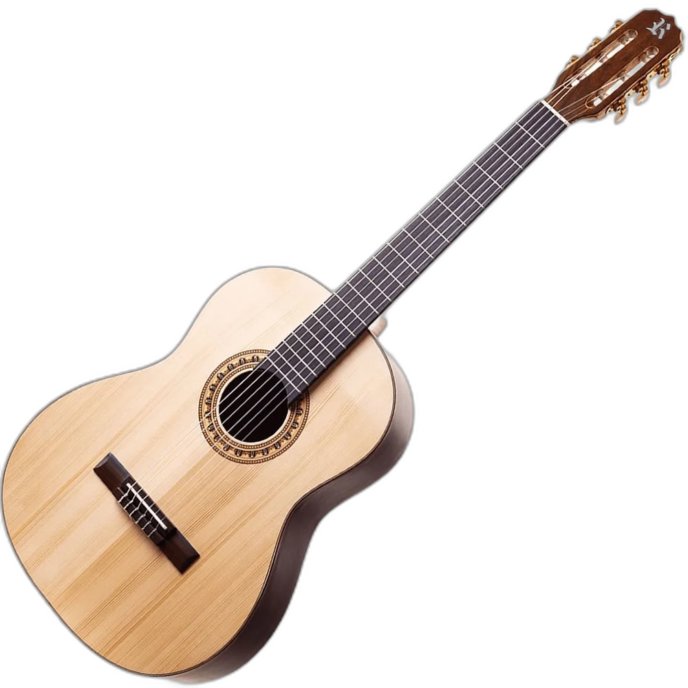 Violão Acústico Nylon Natural Fosco Rozini RX210 AC.F.LP.