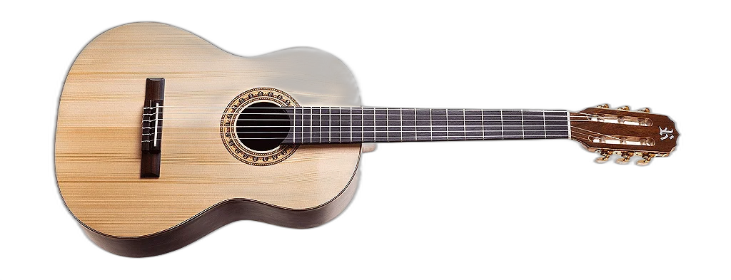 Violão Acústico Nylon Natural Fosco Rozini RX210 AC.F.LP.