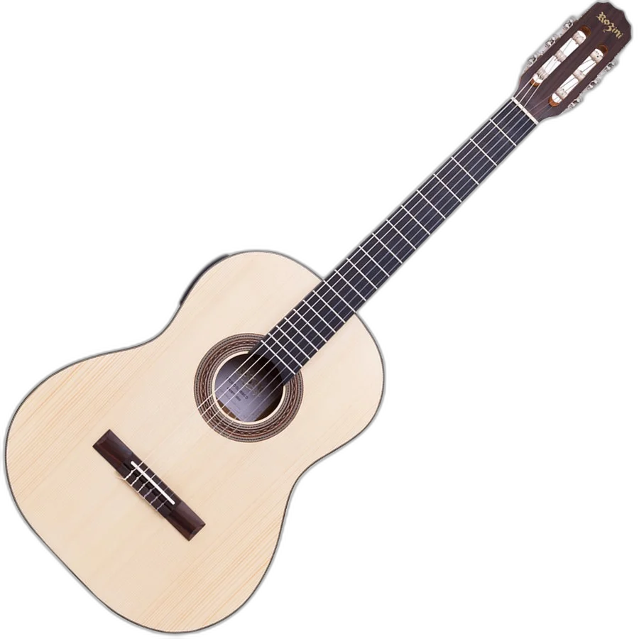 Violão Elétrico Nylon Natural Fosco Rozini RX210.AT.F.LP
