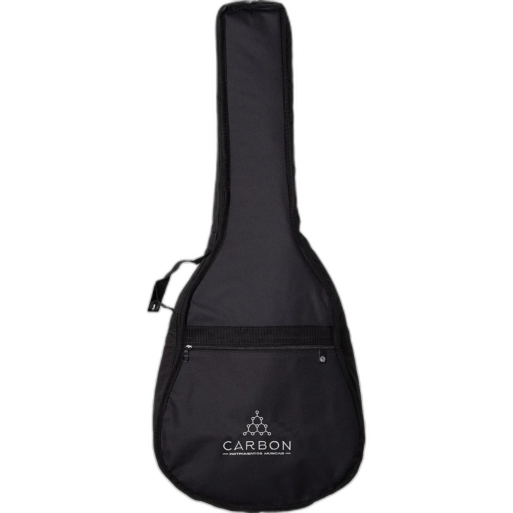 Capa para Violão Clássico Simples Preta Carbon