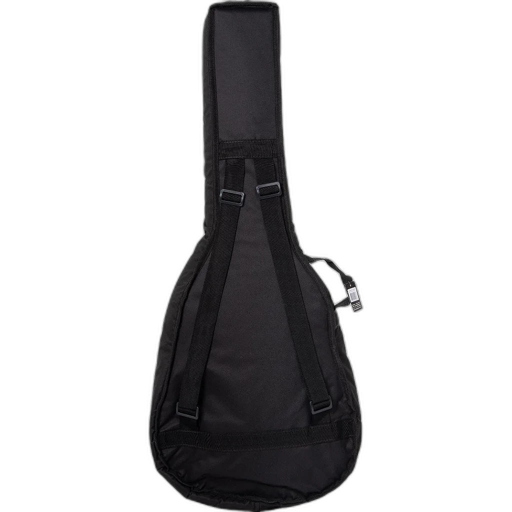 Capa para Violão Folk Acolchoada Preta Carbon