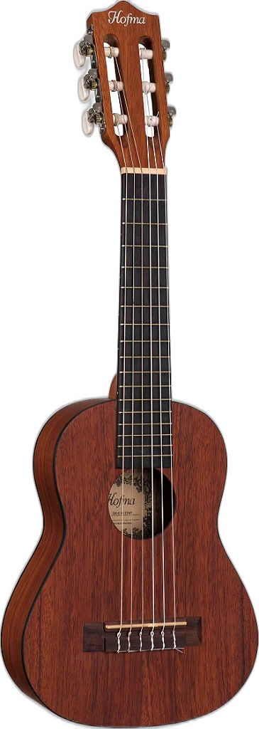 Kit Guitalele Elétrico Cordas Nylon Shelby Gk6m STNT + Capa de Proteção