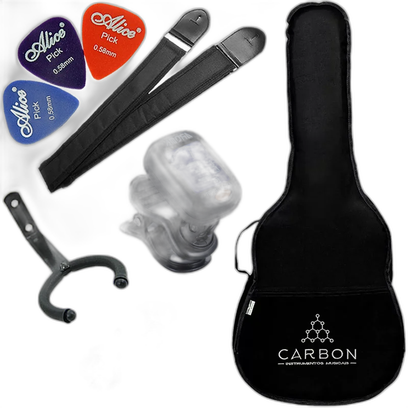 Kit Acessórios Para Violão Clássico VX04