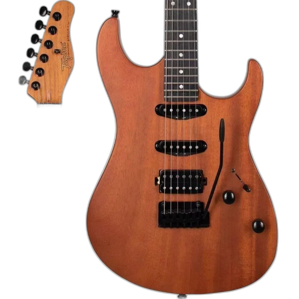 Kit Guitarra Elétrica Strato Tagima Stella NTS DF Mahogany Gx02