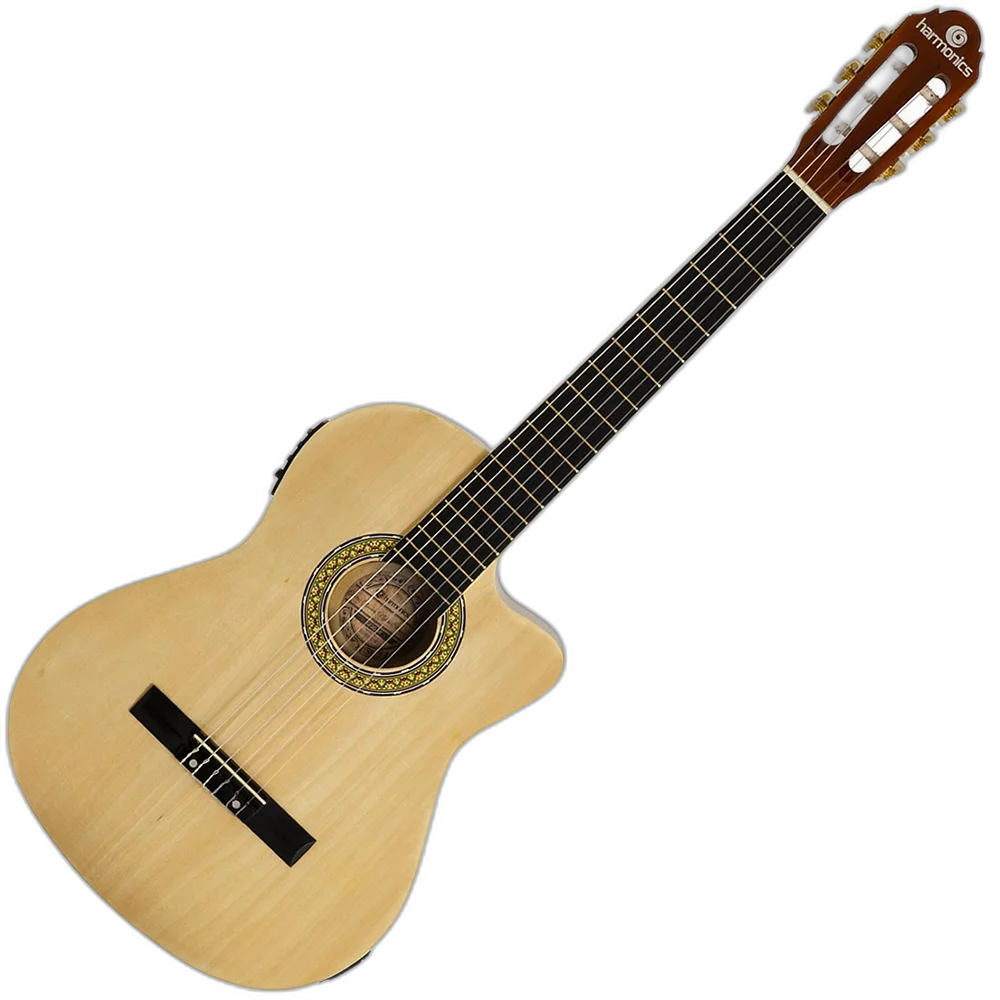 Violão Eletroacústico Harmonics GE-20 Nylon Natural