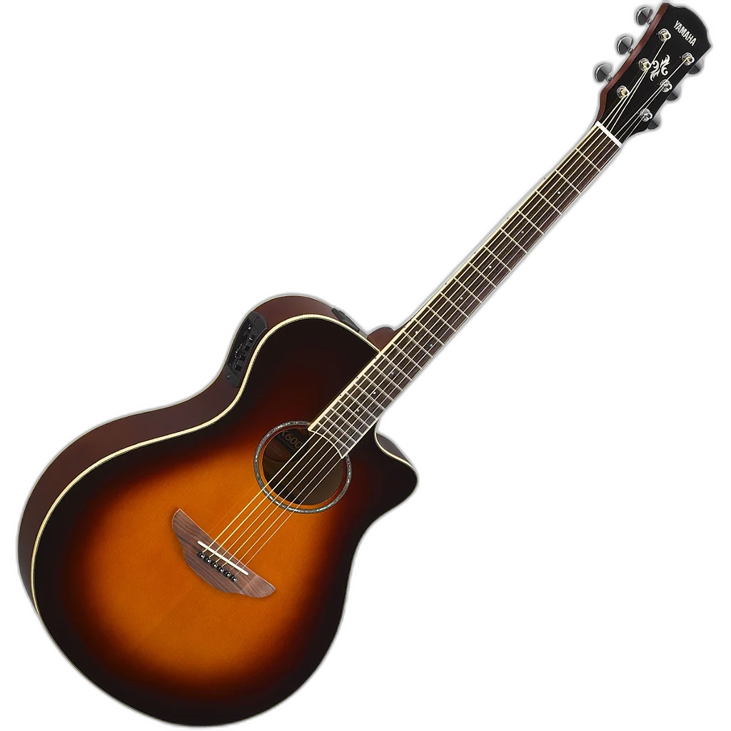Violão Eletroacústico Yamaha CPX600 Aço Old Violin Sunburst