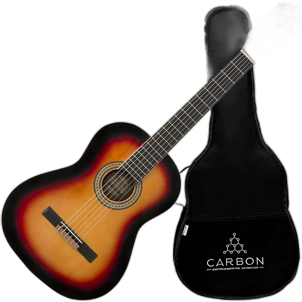 Kit Violão Acústico Harmonics GNA-111 Nylon Sunburst Vx05