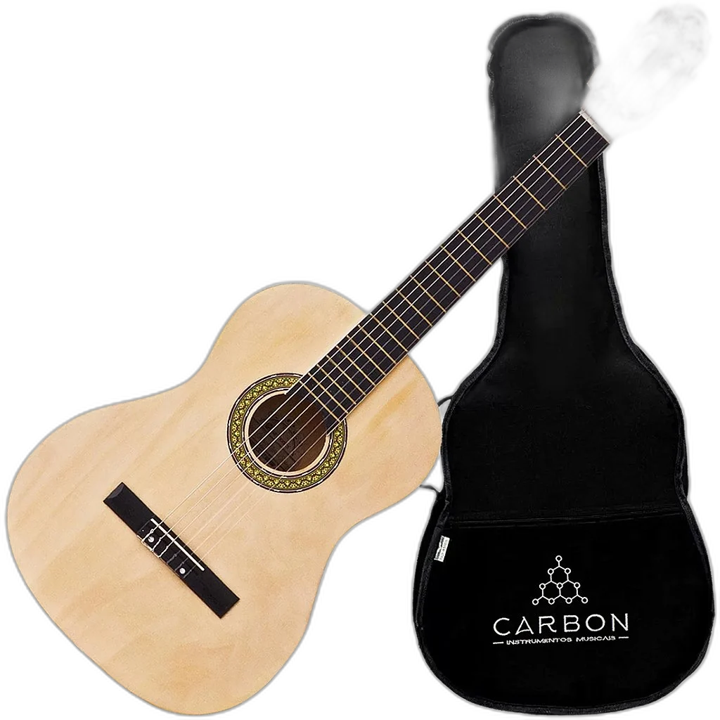 Kit Violão Acústico Harmonics GC-10 Nylon Natural Vx05