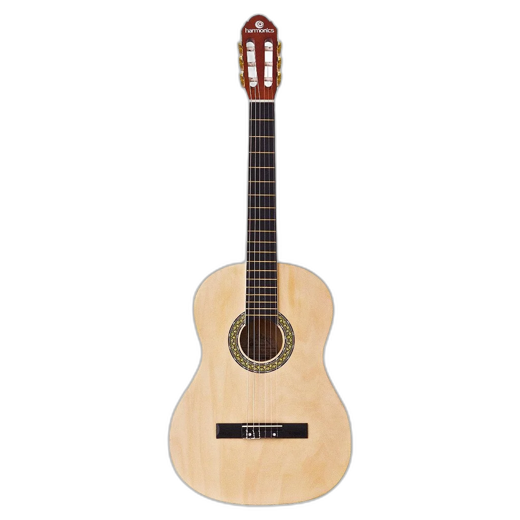 Kit Violão Acústico Harmonics GC-10 Nylon Natural Vx05