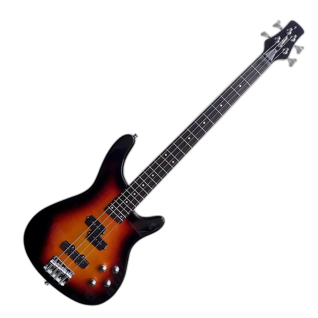 Kit Contrabaixo 4 Cordas Waldman GBW-100 Sunburst BS Bx01