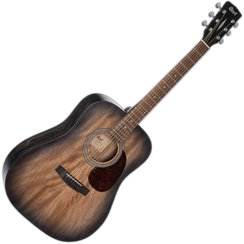 Violão Acústico Folk Cort Earth 60M Trans Black Burst OPTB