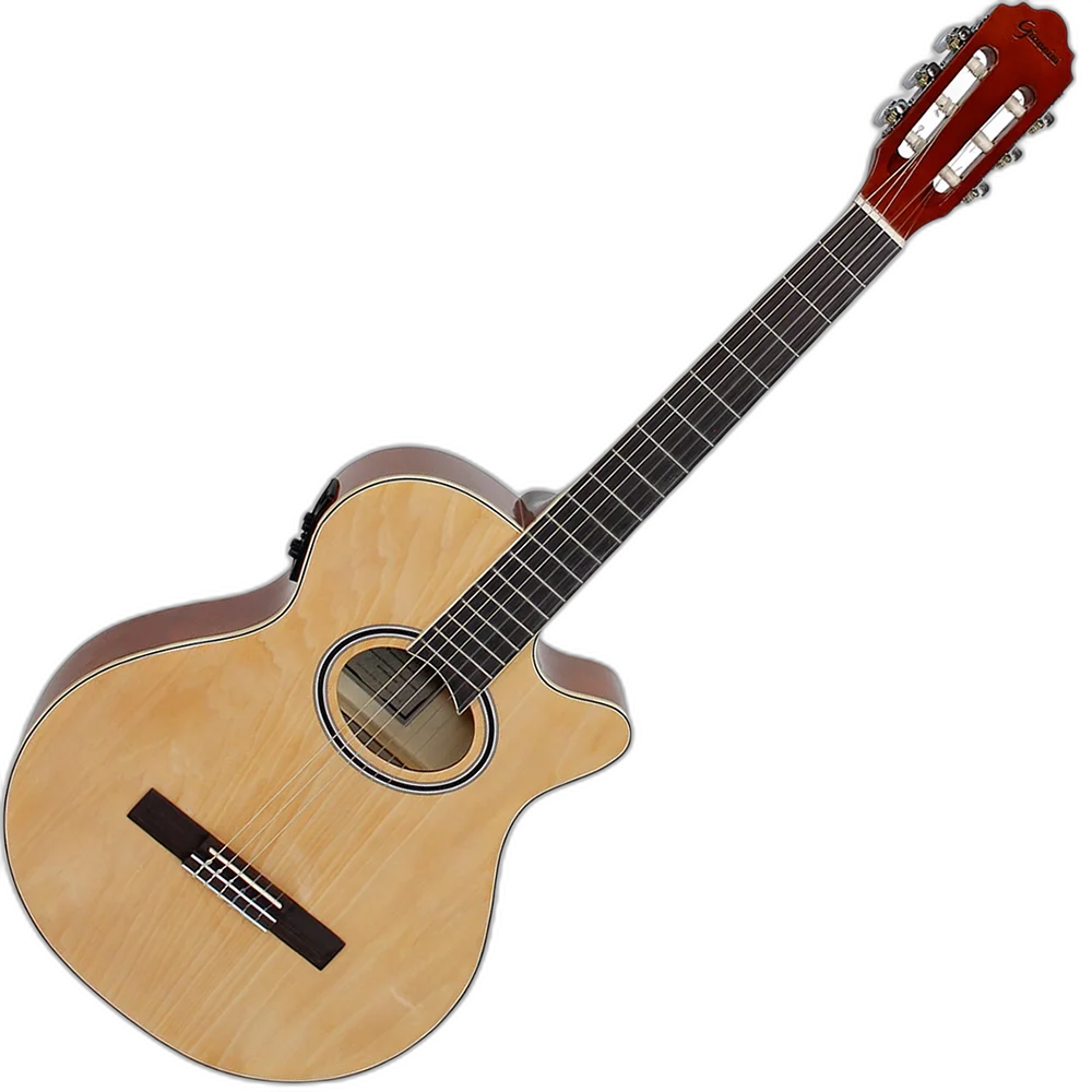 Violão Eletroacústico Cutaway Nylon giannini GNF-1D Natural