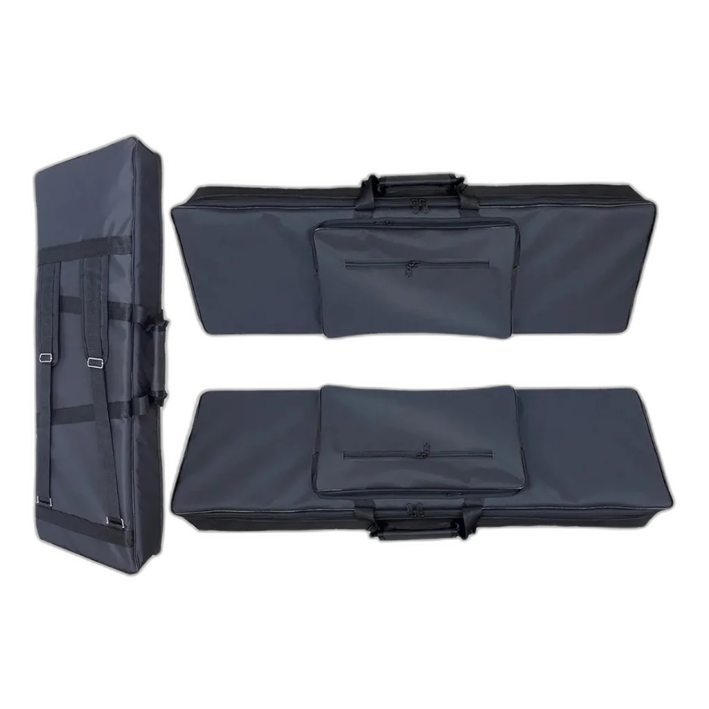 Capa Bag Master Luxo Para Teclado Sintetizador Korg M1 Preto