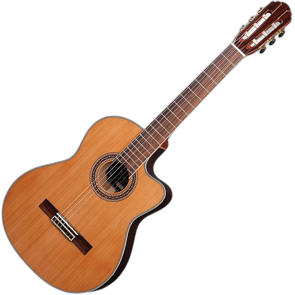 Kit Violão Elétrico Eagle Emn860c Nylon Eq Promix Natural Vx01
