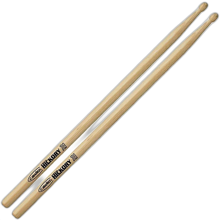Par de Baquetas C.Ibanez 7ADRH Dragon Hickory Ponta Madeira 7A