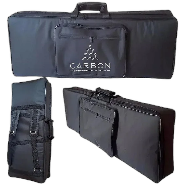 Kit Capa Piano Digital Yamaha Piaggero NP-15 Master Luxo Preto + Cobertura