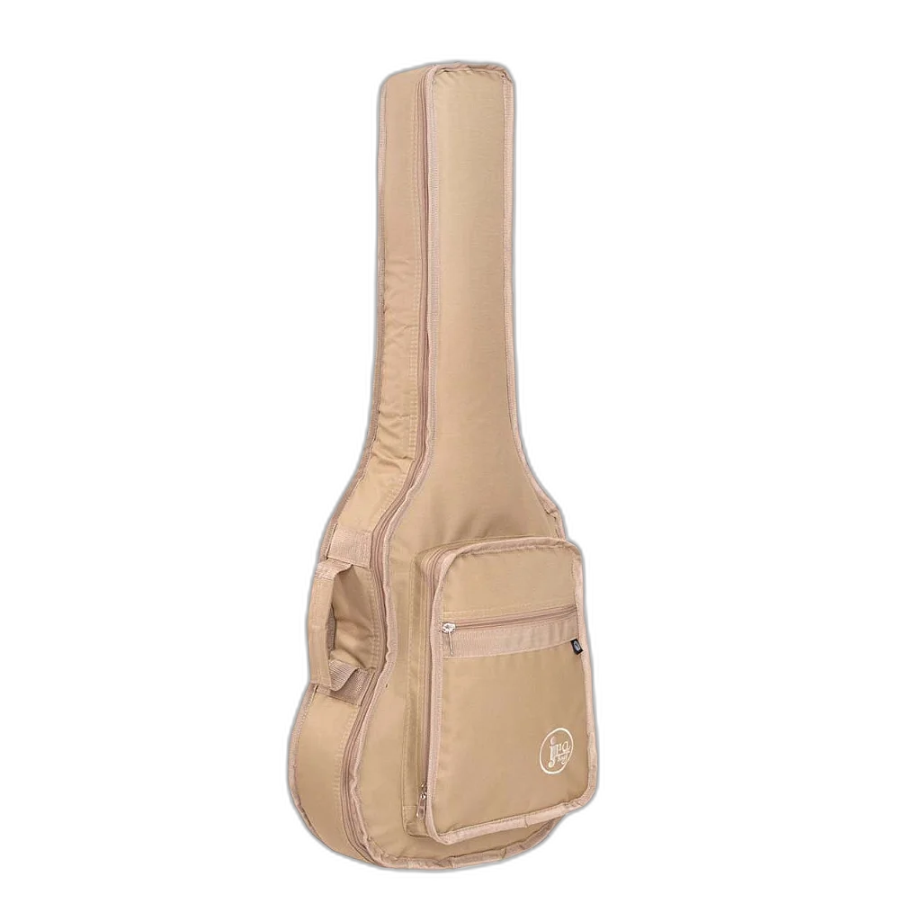 Capa Bag Violão Folk Acolchoada Cargo Extra Luxo Bege