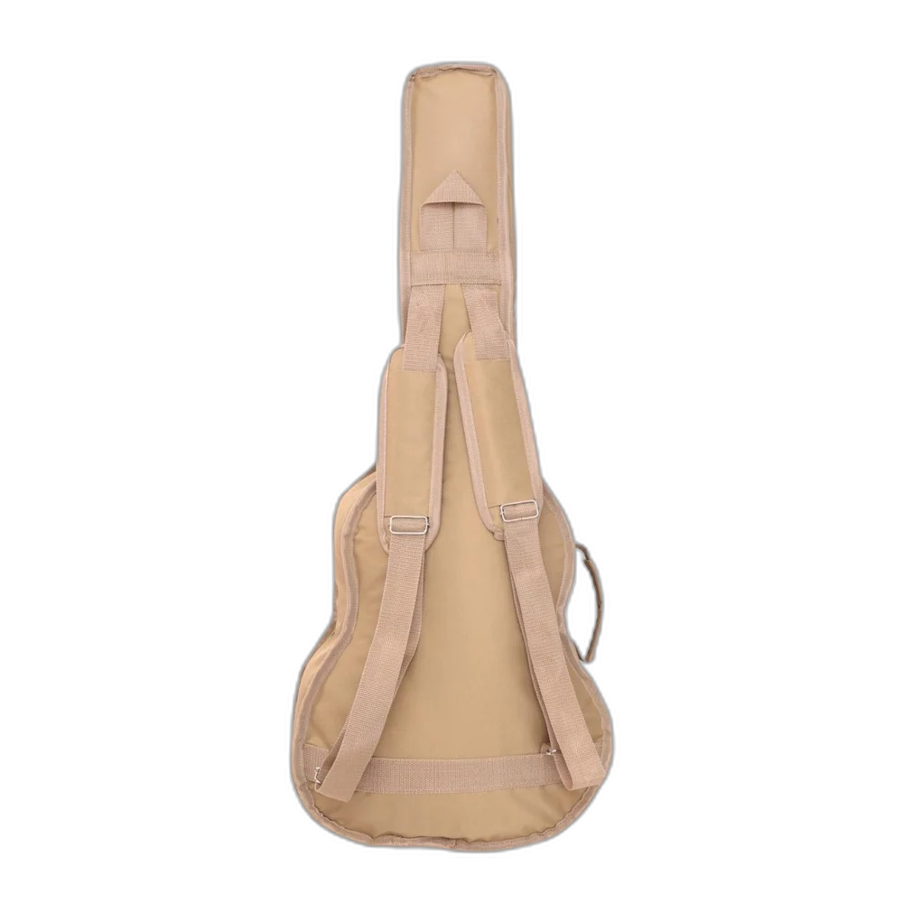 Capa Bag Violão Folk Acolchoada Cargo Extra Luxo Bege