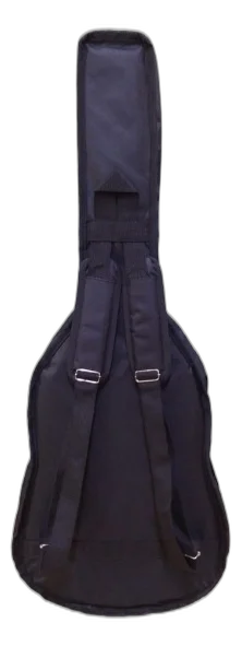 Capa Bag Violão Folk Acolchoada Cargo Extra Color Vermelha