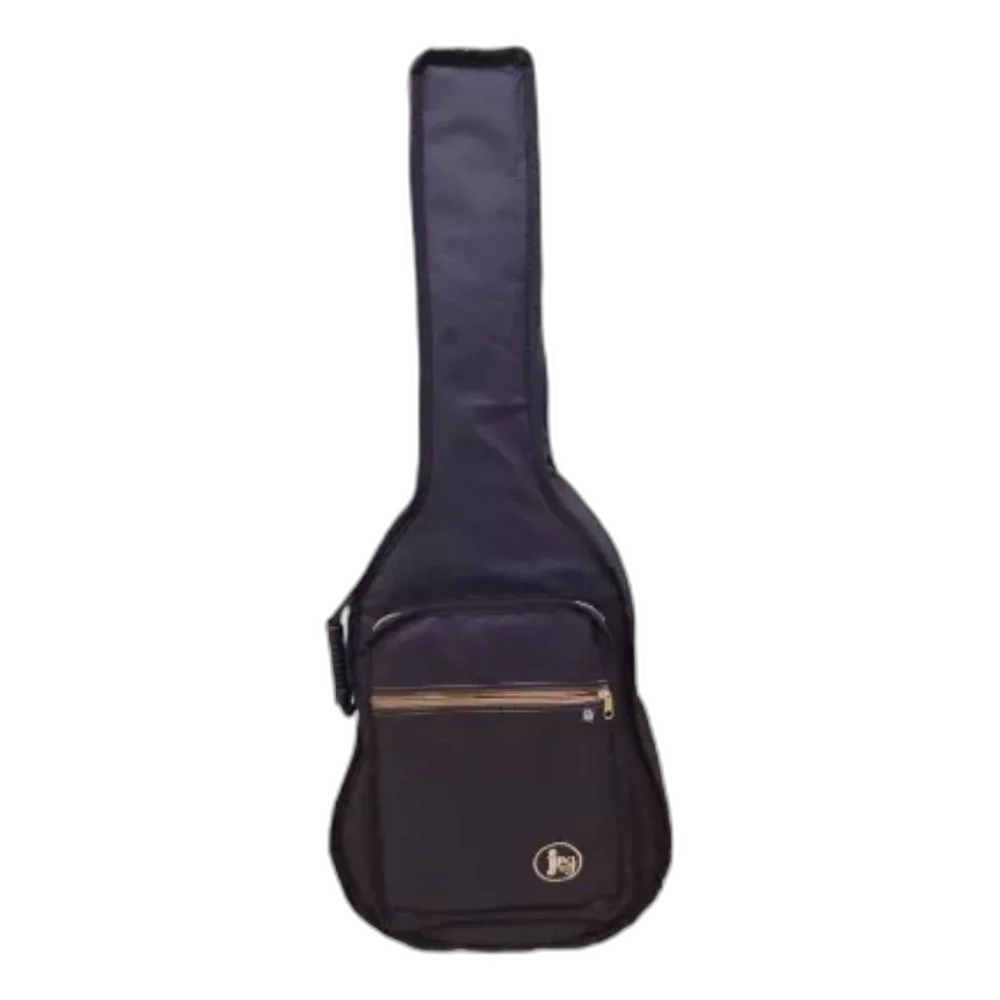 Capa Bag Violão Folk Acolchoada Cargo Extra Color Bege