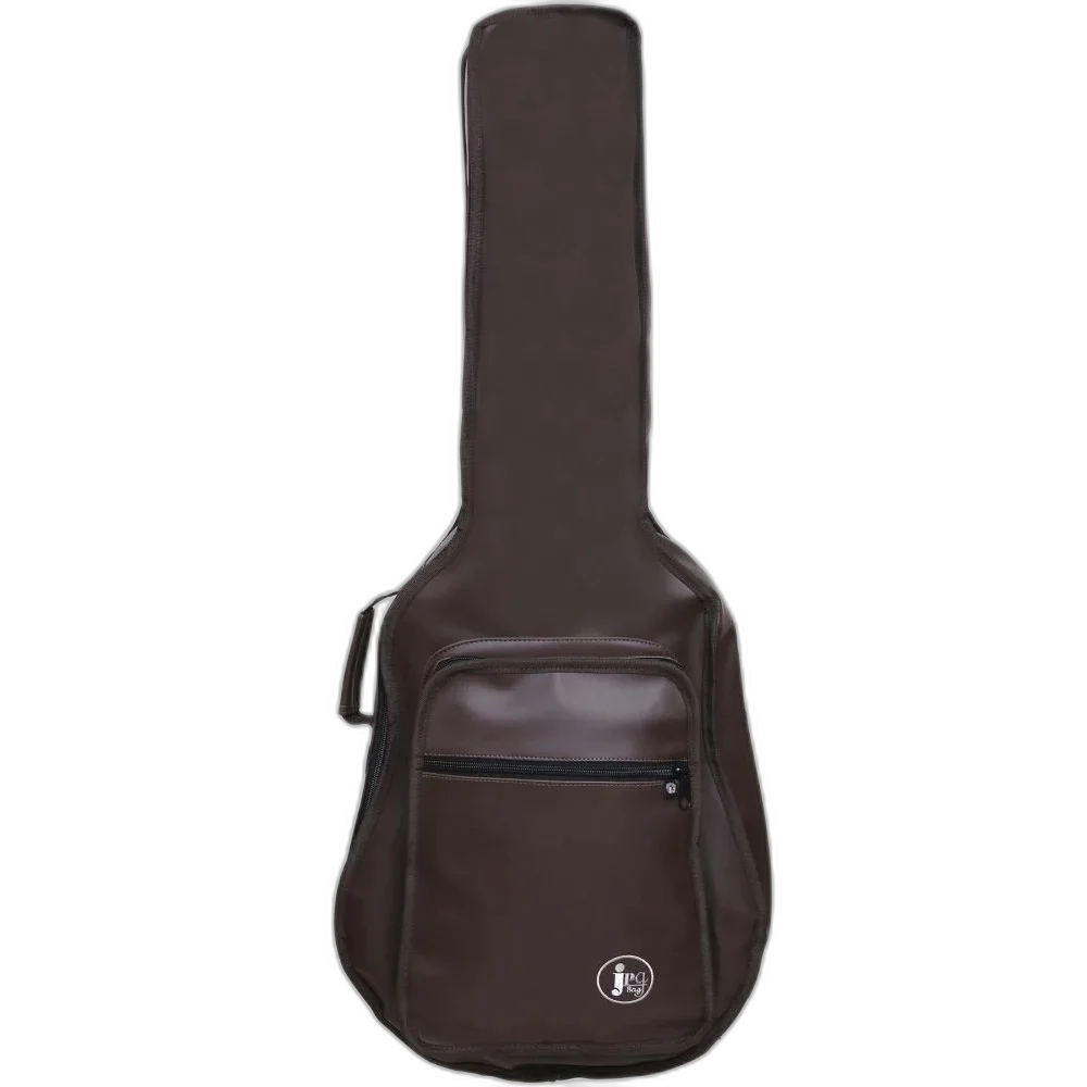 Capa Bag Violão Clássico Acolchoada Cargo Couro Marrom