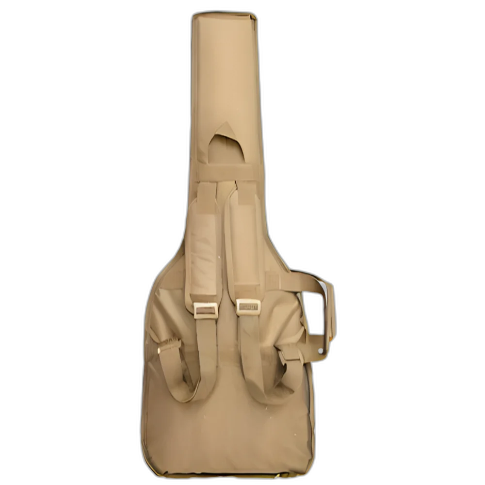 Capa Bag Para Guitarra Bolso Cargo Nylon 600 Bege