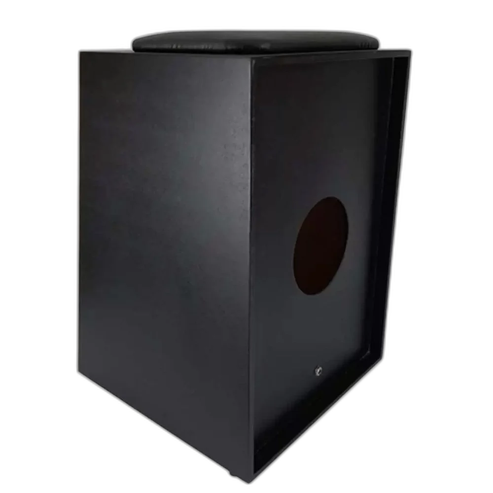 Cajon Jaguar Eletroacustico PB002EQ Estampa Gospel Peixe
