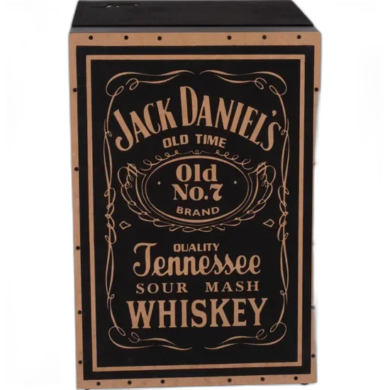 Cajon Acústico Jaguar Jack Daniels