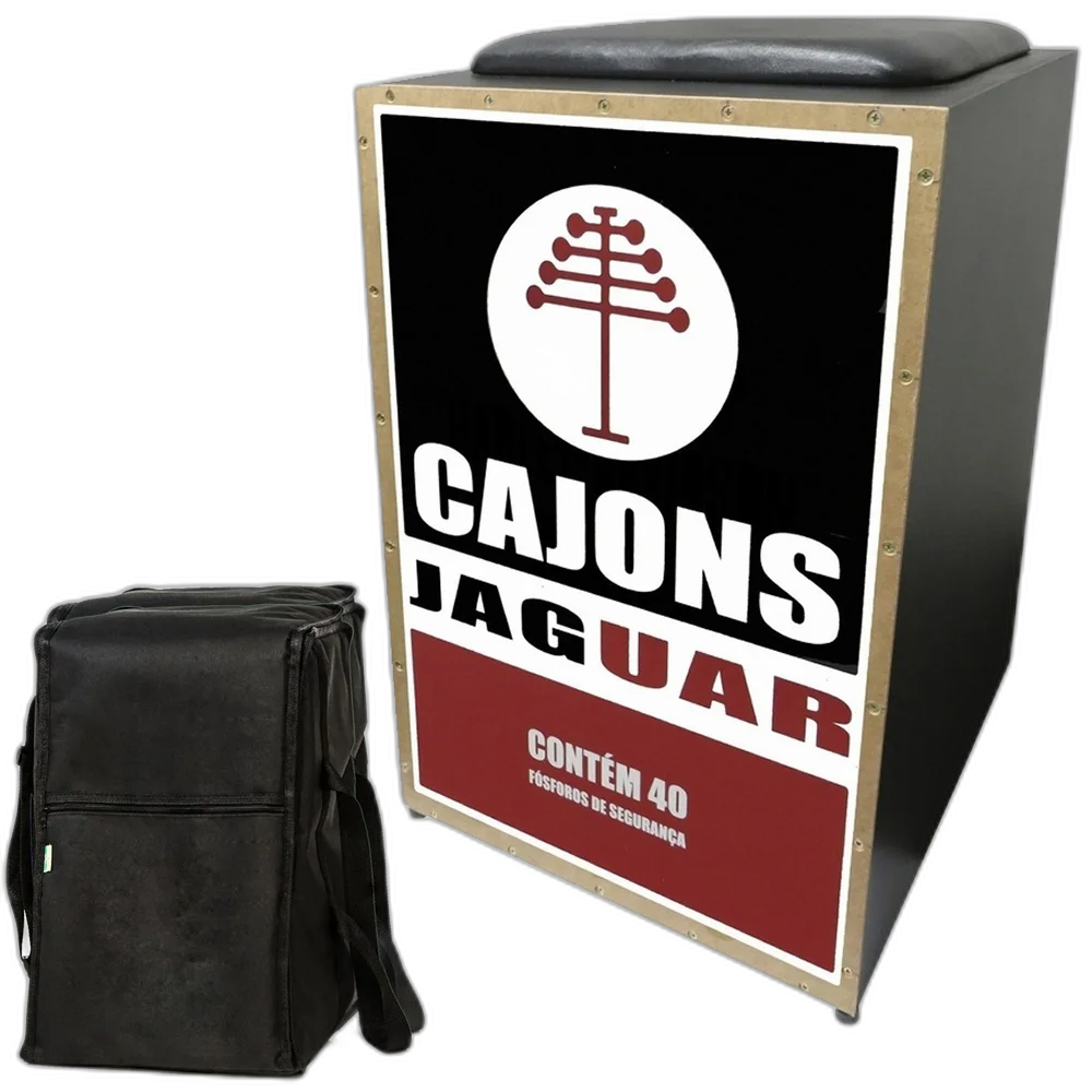 Cajon Elétrico Jaguar Cj1000 K2 Caixa De Fósforo + Capa