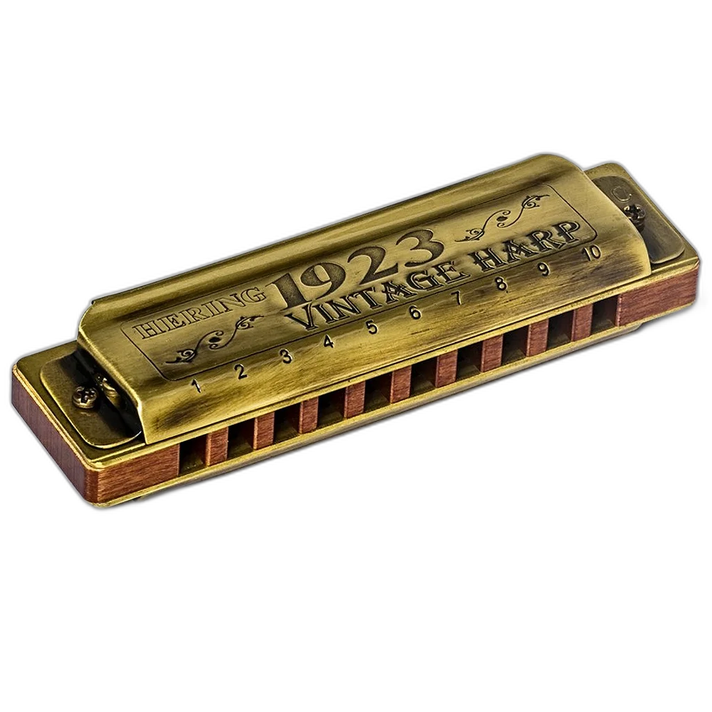 Gaita Hering Diatônica Vintage Harp 1923 C Dó 1020C 20 Vozes C/ Case