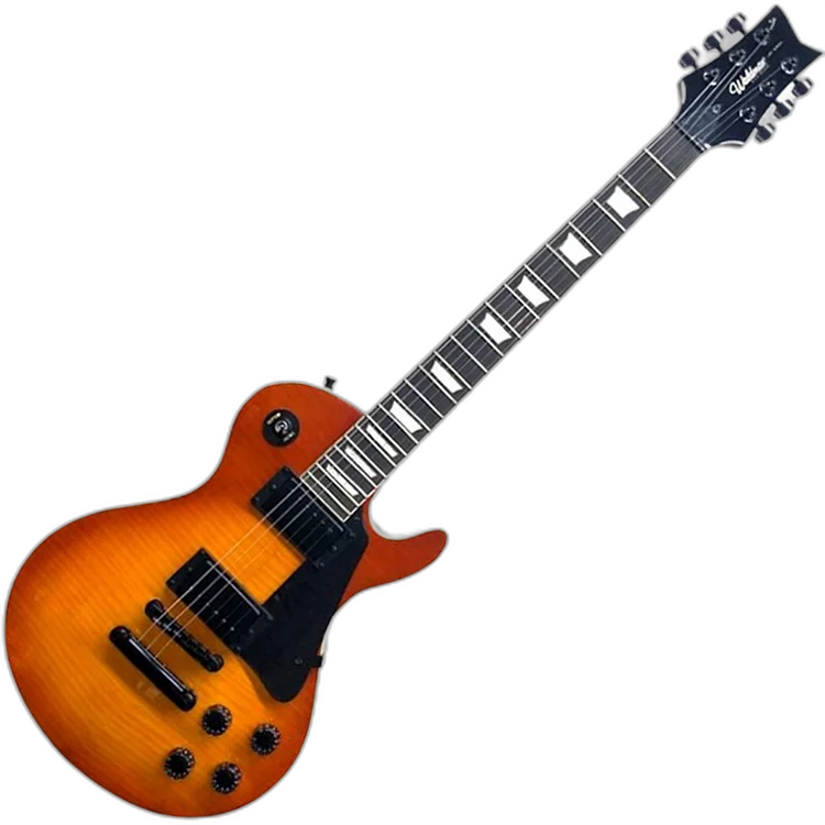 Kit Guitarra Waldman Les Paul GLP-25F HB Honey Burst Gx1