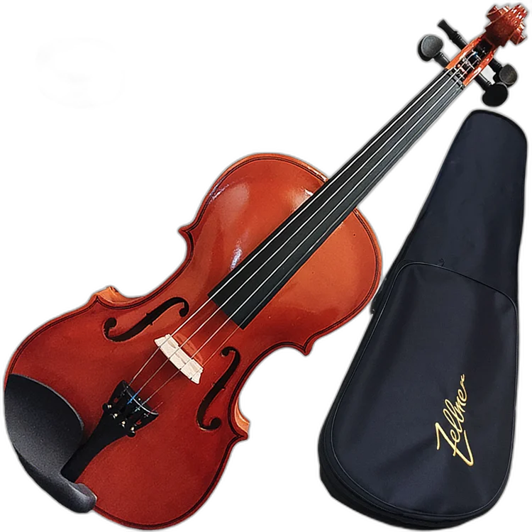 Violino Iniciante Zellmer Natural Tamanho 4/4 ZLM44NV C/ Estojo