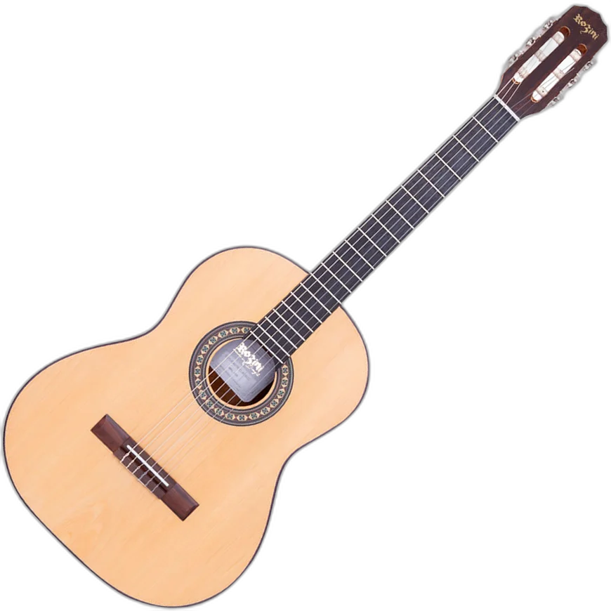 Violão Elétrico Estudante Clássico Rozini RX201 PP.F.I Nylon Fosco